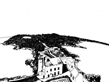 Fort Lalatte, Château de la Roche Goyon